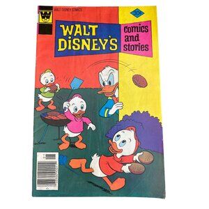 Whitman Walt Disney Comics Vol 37 #10 July 1977 Donald Duck Bagged Boarded